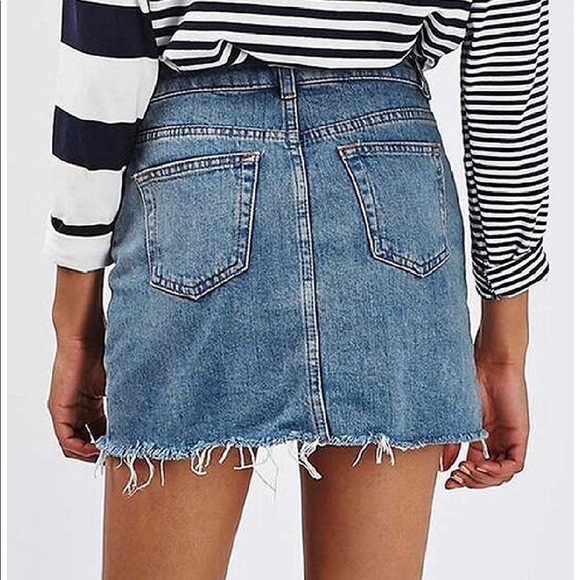 Denim mini skirt - Picture 2 of 2